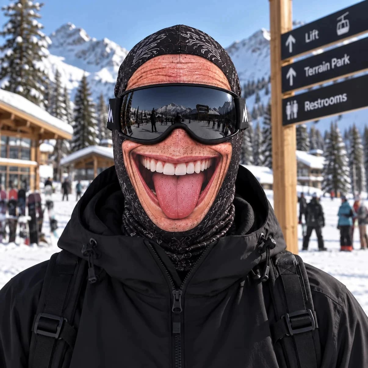 The Face Plant Ski Mask — photo 14