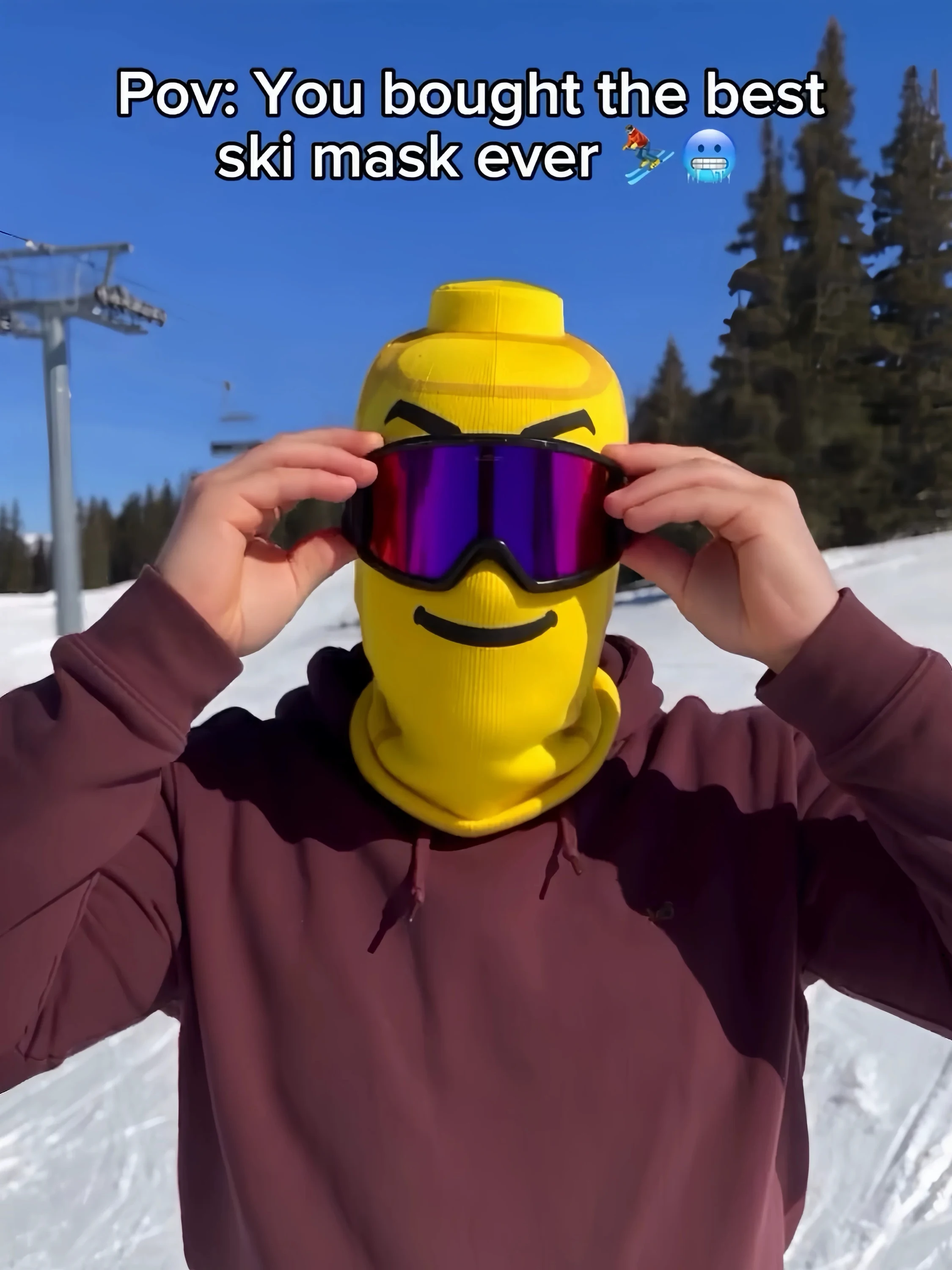 The Face Plant Ski Mask — photo 2