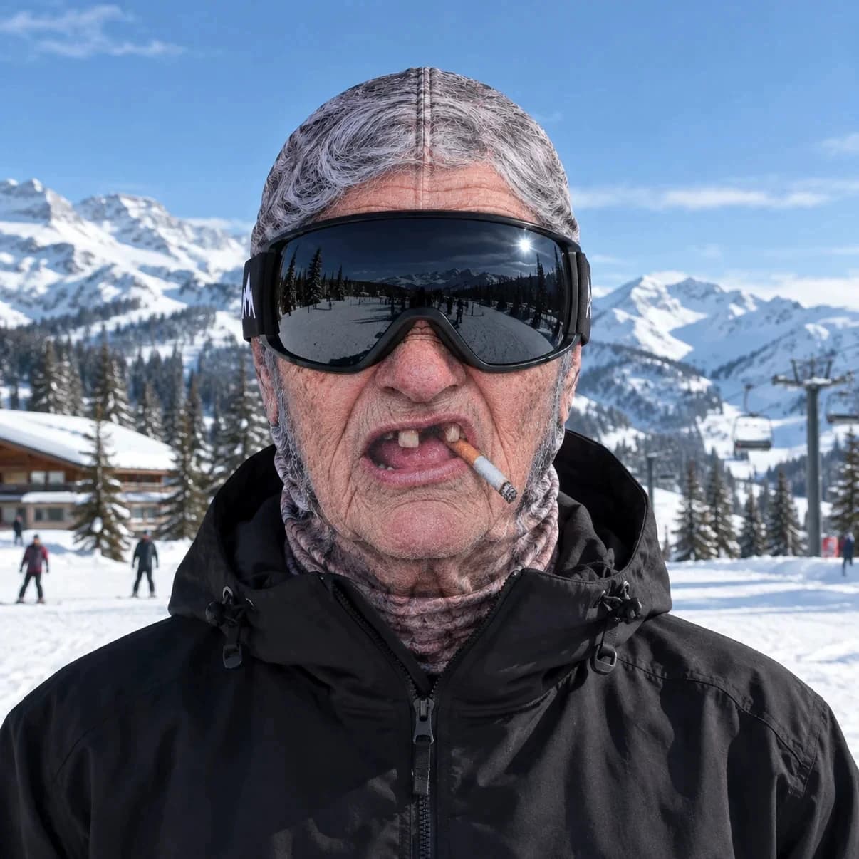 The Face Plant Ski Mask — photo 12
