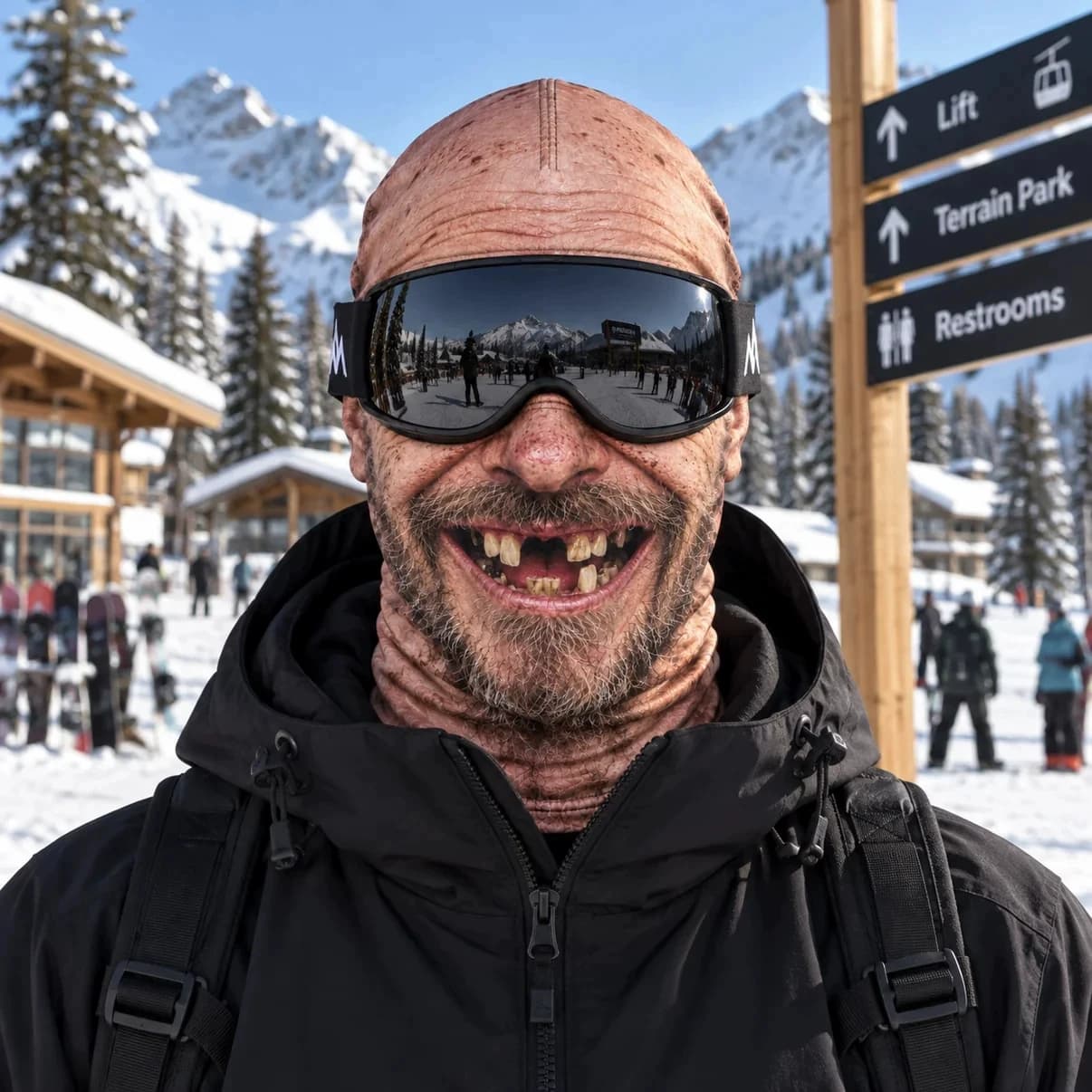 The Face Plant Ski Mask — photo 10